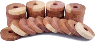 ACMETOP Aromatic Cedar Blocks for Clothes (Set of 30)
