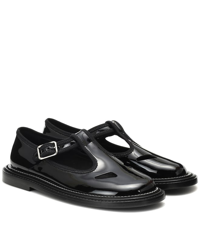 Alannis Patent Leather Mary Janes