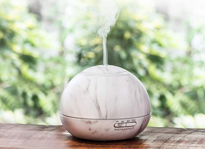 Hathaspace Marble Essential Oil Aroma Diffuser