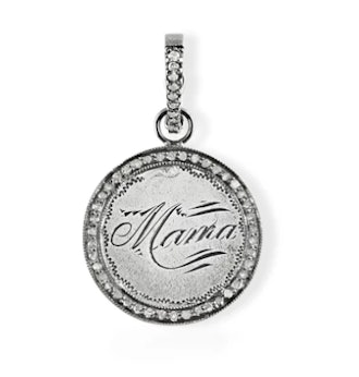 Mama Love Token in Pave Halo