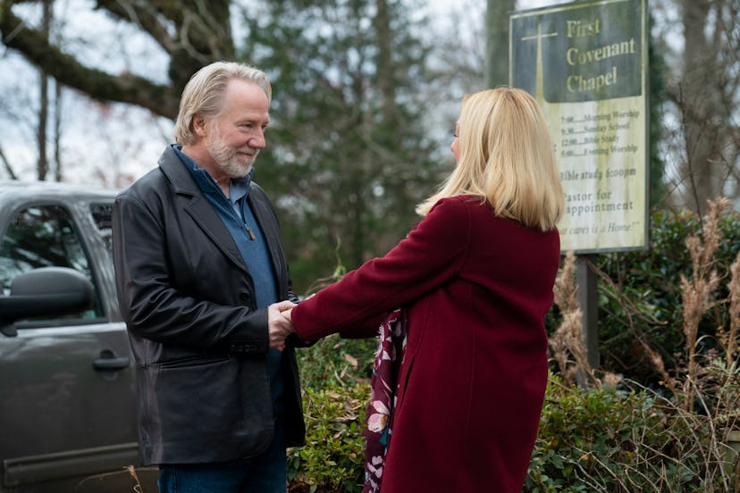 Timothy Busfield and Patricia Wettig in Dolly Parton's Heartstrings