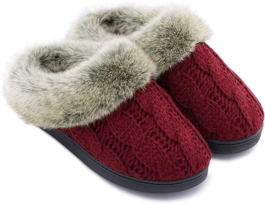 warmest slippers for cold feet