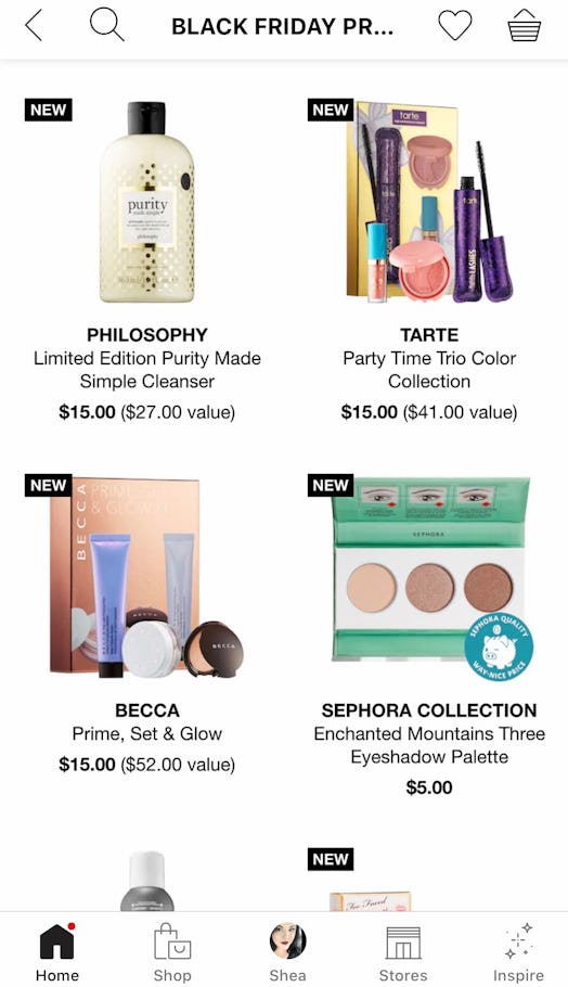 More of Sephora's Black Friday deals will be announced at a later time. 