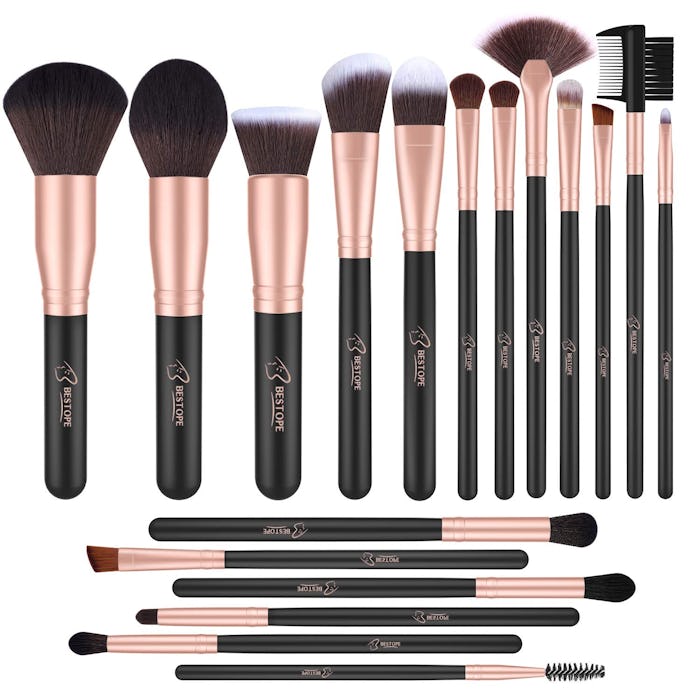 BESTOPE Makeup Brushes (18-Piece Set) 