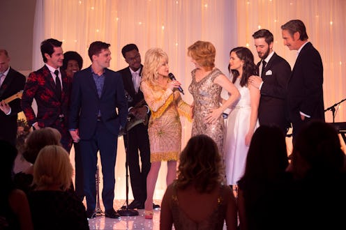 Michael J. Willett, Andy Mientus, Dolly Parton, Melissa Leo, Katie Stevens, Robbie Cox, and Ray McKi...