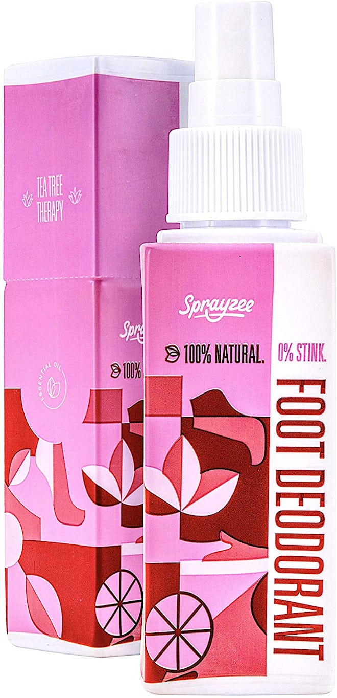 Sprayzee Natural Tea Tree Oil Shoe Odor Eliminator (4 Oz.)