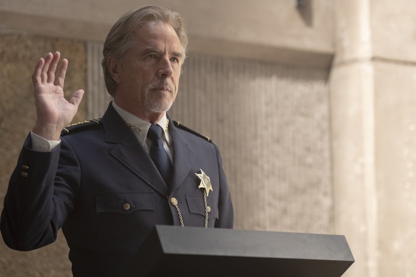 Chief Crawford was killed by Will Reeves on 'Watchmen'