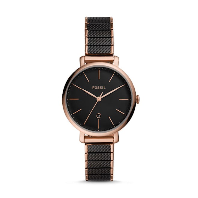 Jacqueline Three-Hand Two-Tone Stainless Steel Watch 