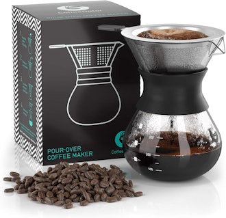 Coffee Gator Paperless Pour Over Coffee Maker