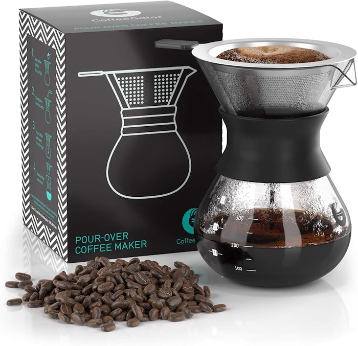 Coffee Gator Paperless Pour Over Coffee Maker