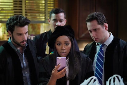 ABC's 'HTGAWM' Fall Finale episode on Nov. 21 featured the return of Wes (Alfred Enoch) and Laurel (...