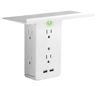 Wall Outlet with Built-In Shelf by Allstar Innovations