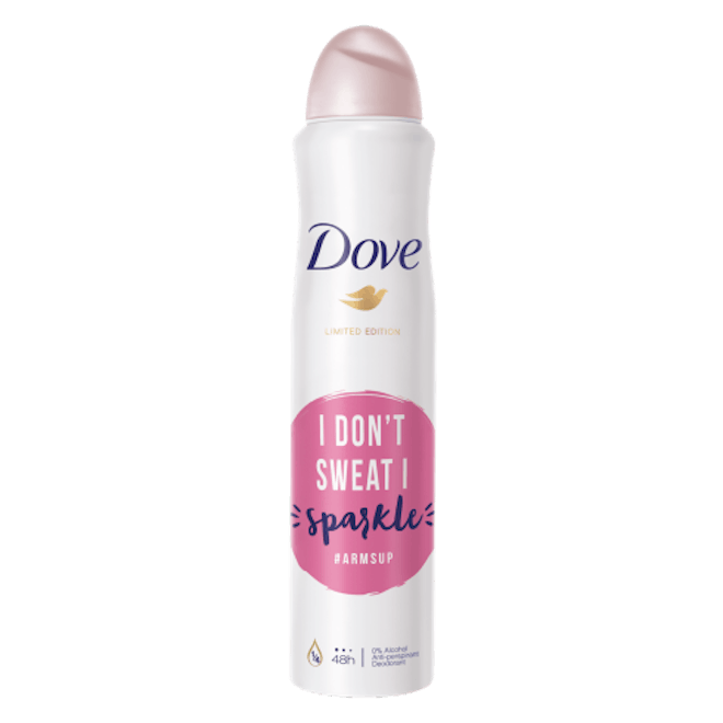 Dove #ArmsUp Limited Edition Antiperspirant Deodorant 