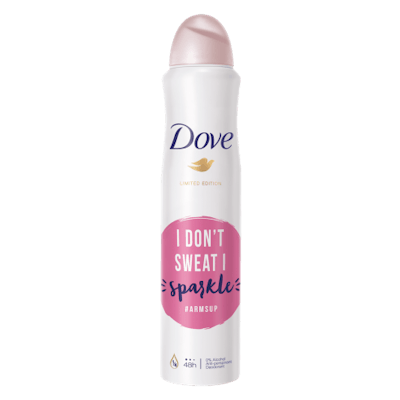 Dove #ArmsUp Limited Edition Antiperspirant Deodorant 