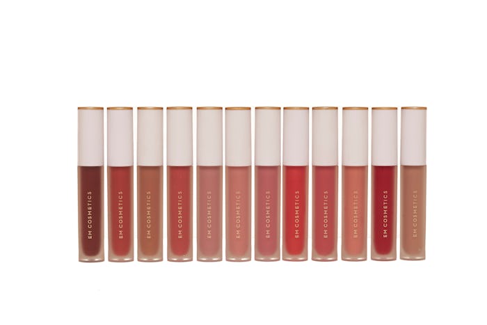 lineup of em cosmetica lipglosses discounted for black friday 