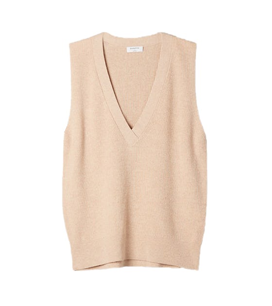 Babaton Sidney Vest Deep V-neck sweater vest