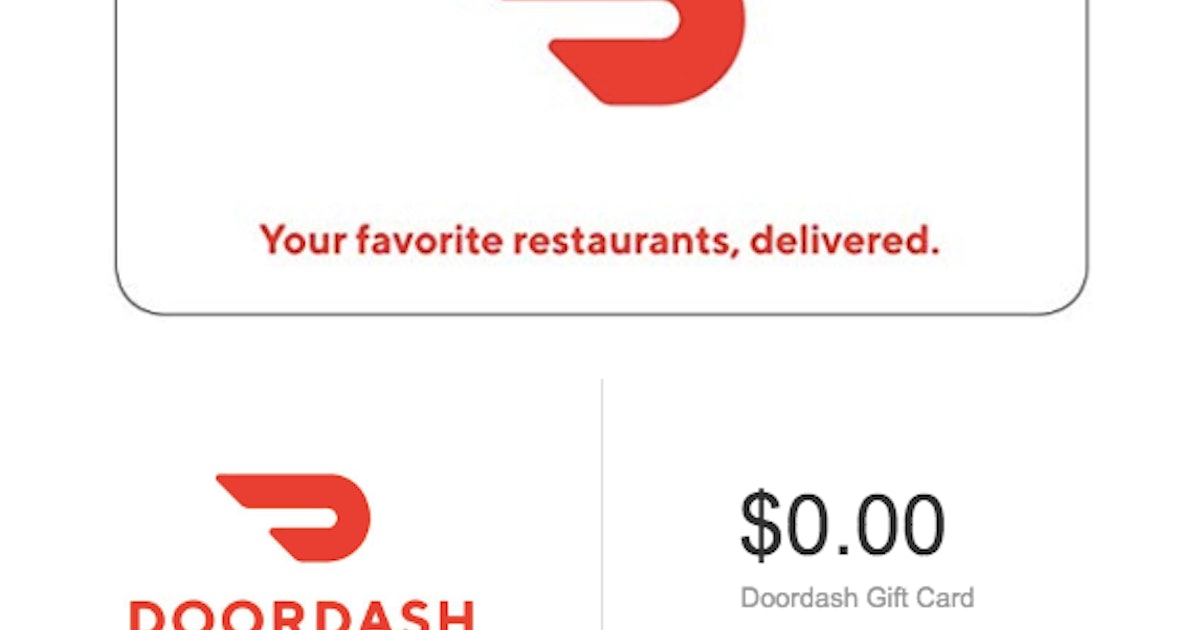 Here S Where To Get Doordash Gift Cards To Make Cozy Season Tasty Af