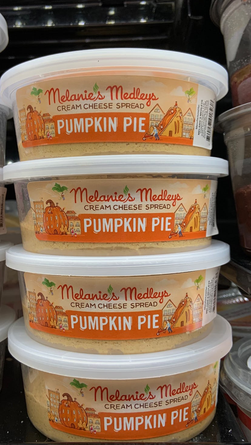 Melanie’s Medleys Pumpkin Pie Cream Cheese Spread from Whole Foods