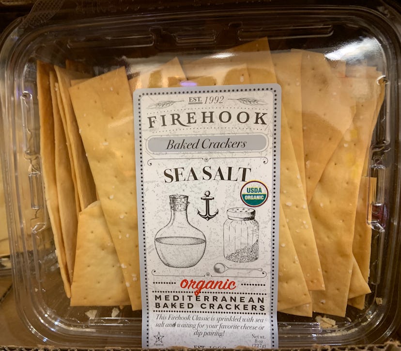 Firehook Sea Salt Mediterranean Baked Crackers from Whole Foods