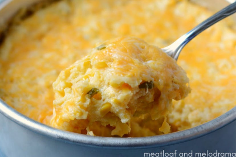 Making Instant Pot Corn Casserole for Friendsgiving 2019 will save you time and be a delicious addit...