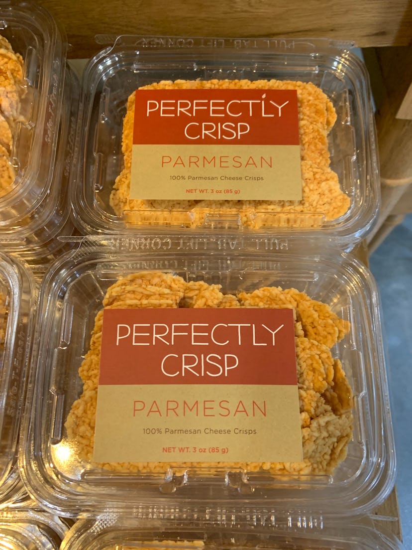 Perfectly Crisp Parmesan Cheese Crisps from Whole Foods