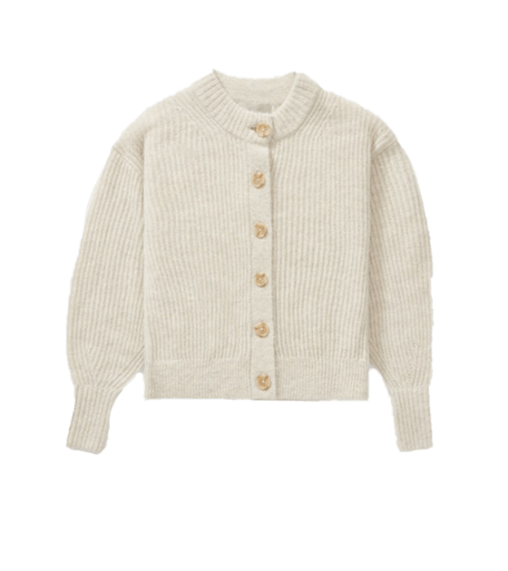 The Cropped Alpaca Cardigan