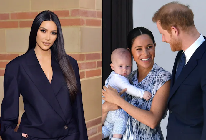 Kim Kardashian recently said she can empathizes with Meghan Markle and Prince Harry's fight for priv...