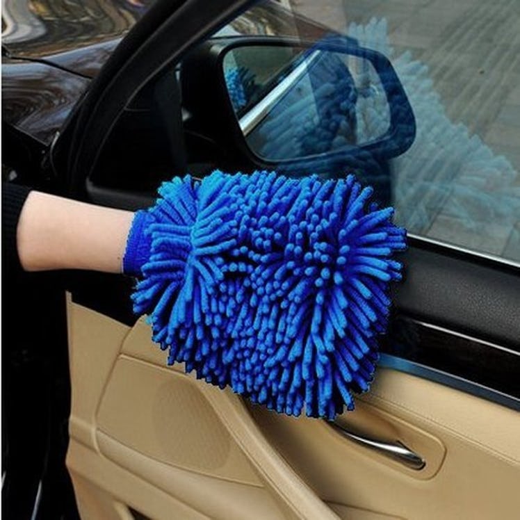 BlueCare Automotive Premium Car Wash Mitt (2 Pack)