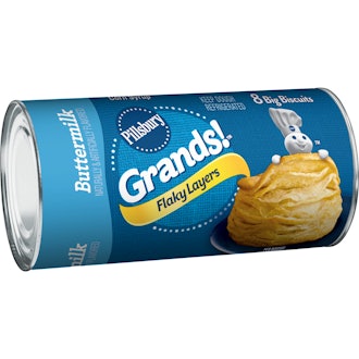 Pillsbury Grands! Flaky Layers Buttermilk Biscuits, 8 Ct, 16.3 oz