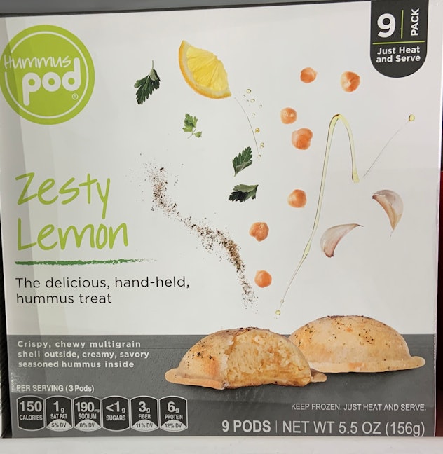 Hummus Pod Zesty Lemon from Whole Foods