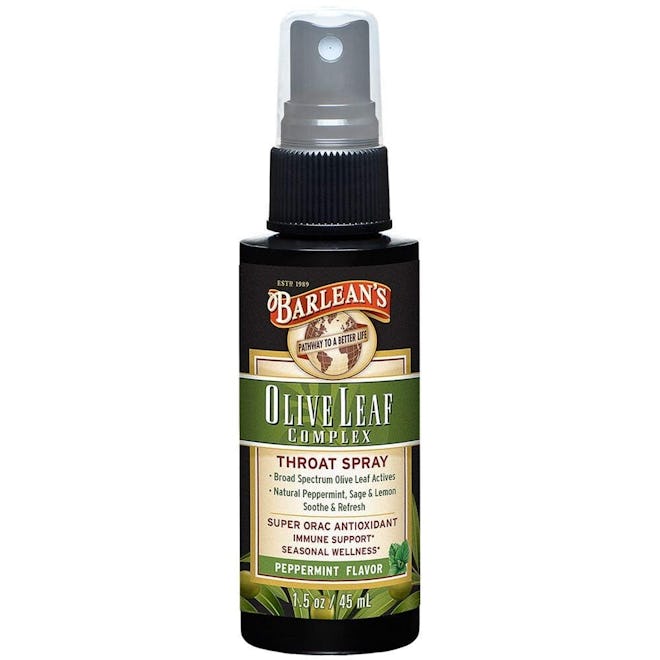 Barlean's Organic Oils Olive Leaf Throat Spray