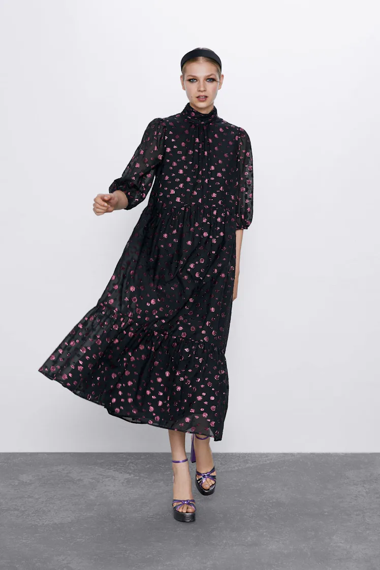 zara black friday sale dresses ZARA NEW PRINTED HALTER DRESS SIZE(S, M, L). BLACK FRIDAY SALE