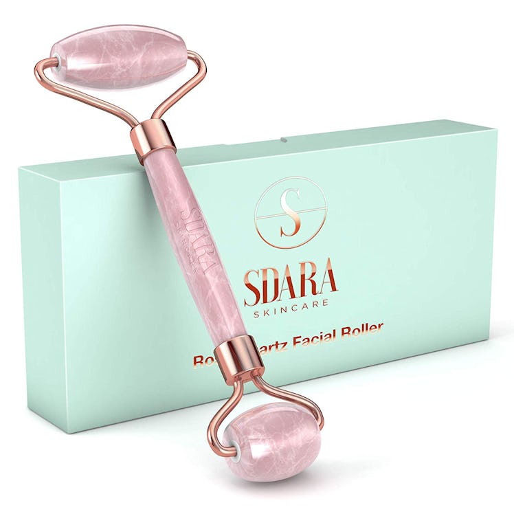 Sdara Skincare Rose Quartz Facial Roller 