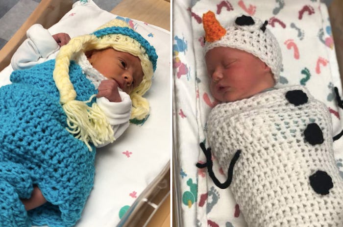 A Kansas-City area hospital dressed babies in "Frozen 2" costumes that are 100% worth melting for to...