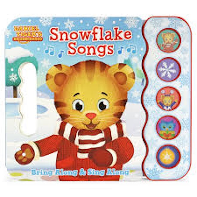 Daniel Tiger Snowflake Songs 5-Button Book