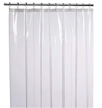 LiBa Mildew Resistant Shower Curtain Liner
