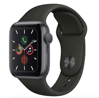 Apple Watch Series 5 GPS with Black Sport Band - 40mm - Space Gray