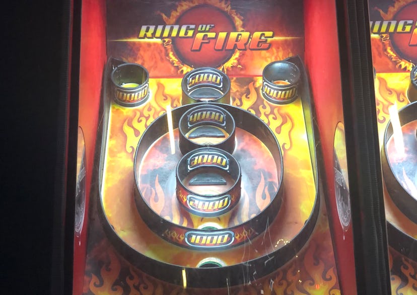 Ring of fire arcade game