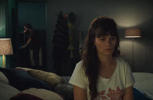 Marina Hands and Mathieu Demy in 'Mythomaniac'