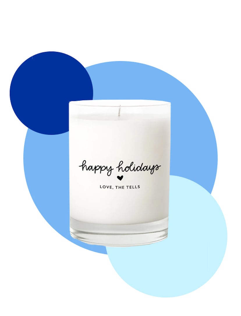Happy Holidays Candle