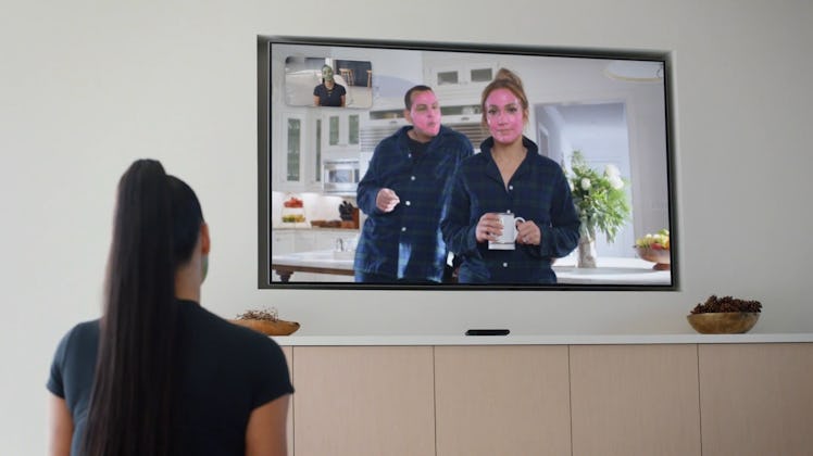 Kim Kardashian and Jennifer Lopez’s Facebook Portal Ad featured a cameo from Alex Rodriguez.