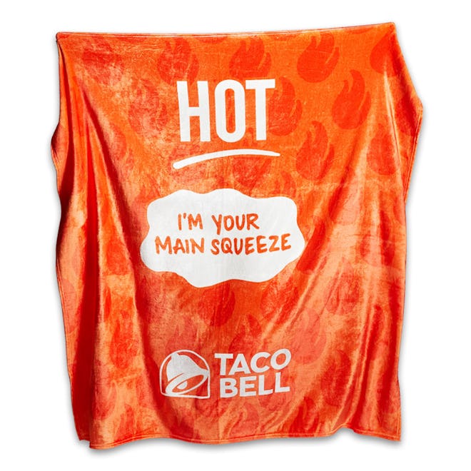 Taco Bell Ultra Plush Hot Sauce Packet Blanket