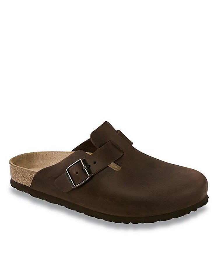 Birkenstock Boston Suede Clogs