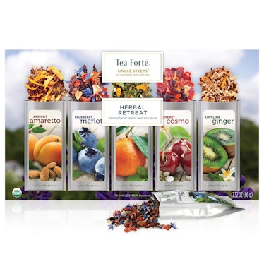 Tea Forte Single Steeps Tea Variety Pack (15-Pack)