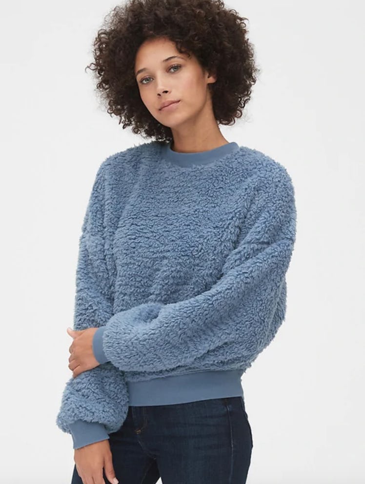 Sherpa Crewneck Sweater
