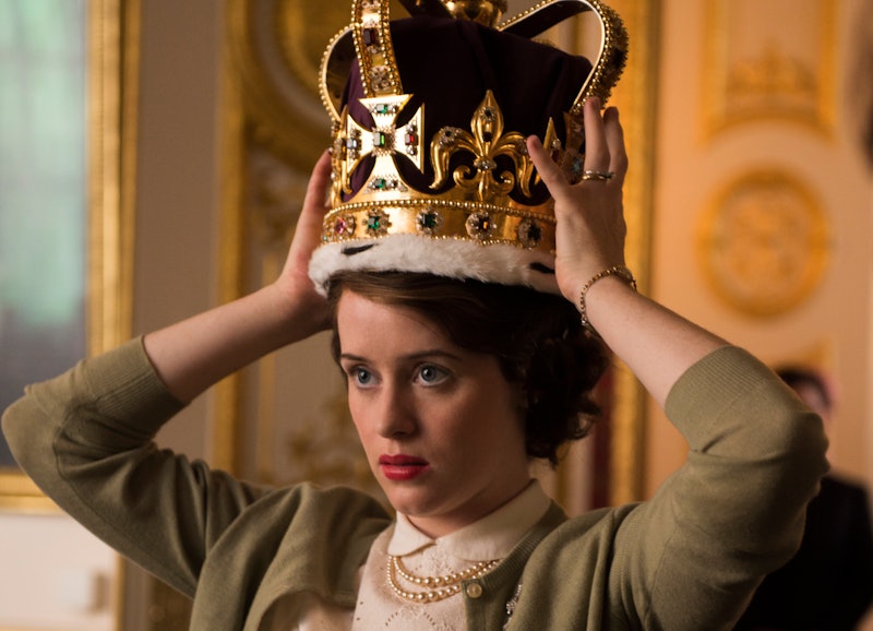 Claire Foy as Queen Elizabeth II in The Crown