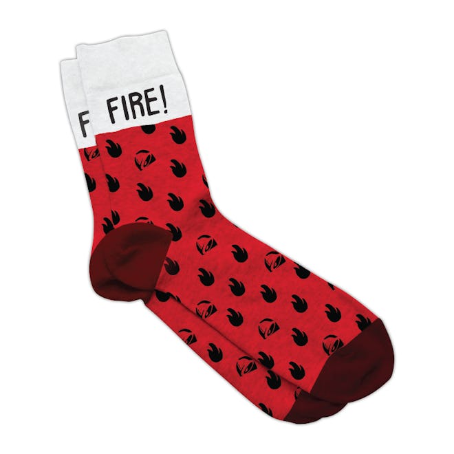 Taco Bell Holiday Stocking Socks