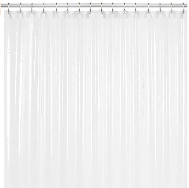 Liba PEVA Antimicrobial Shower Curtain Liner