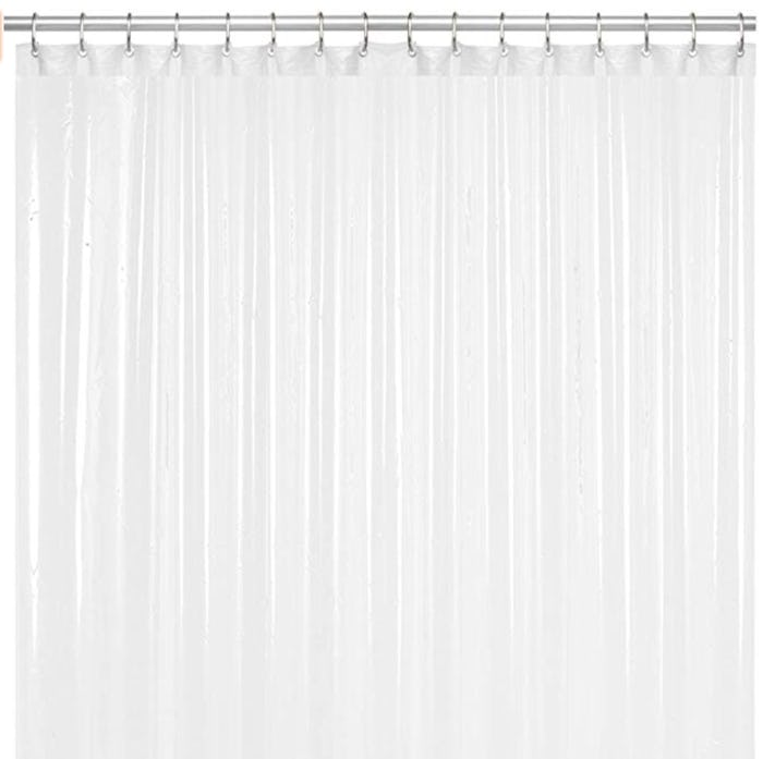 Liba PEVA Antimicrobial Shower Curtain Liner