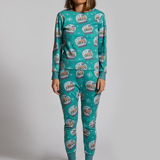 Taco Bell Numero Uno Snow Globe Holiday Pajama Set